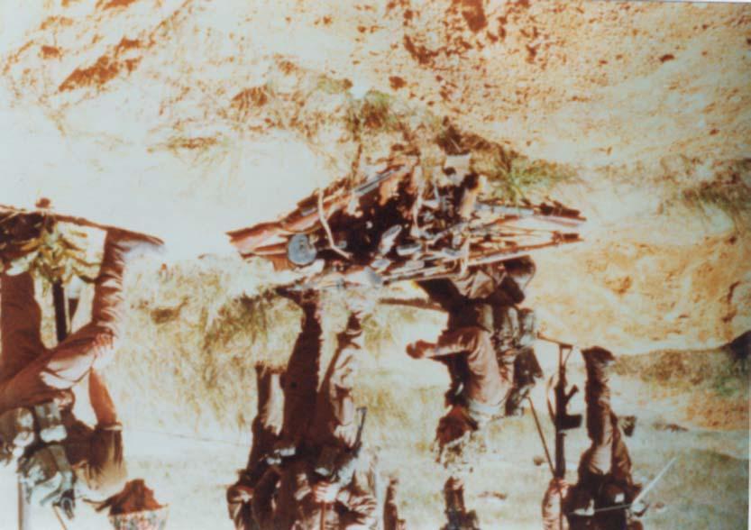 Paratroopers collecting SWAPO