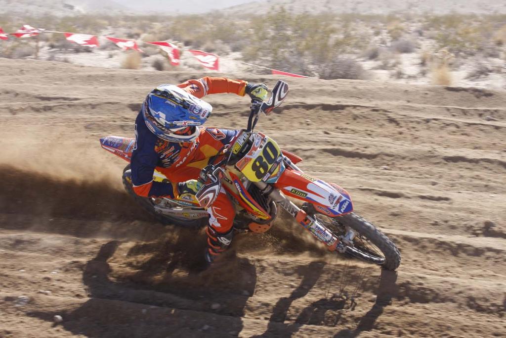 IN THE WIND P36 PHOTOGRAPHY BY JEAN TURNER After going without a win in 2015, Eric Yorba got back on top of the podium in Twentynine Palms, taking the WCGP Pro win.