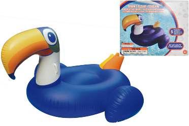 TY1949 PACK 6 TOUCAN FLOAT 56" x 56" x 33.