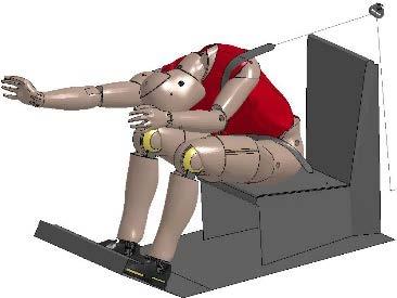 the end of simulation without abnormal termination or contact failure.