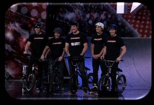 CRAZ E CREW STUNT TEAM ACT NAME: Craz E Crew Stunt Team CATEGORY: Bike Stunt Performers HOMETOWN: Ottawa, ON NUMBER OF PEOPLE IN ACT: Five AGES: 23-37 THEIR STORY: The story of the Craz E Crew Stunt