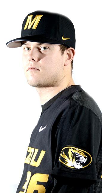 @MIZZOUBASEBALL Rhp Lhp Rhp Lhp #36 COLE BARTLETT Everything he throws has sink and is down in the zone Williamsburg, Ind.