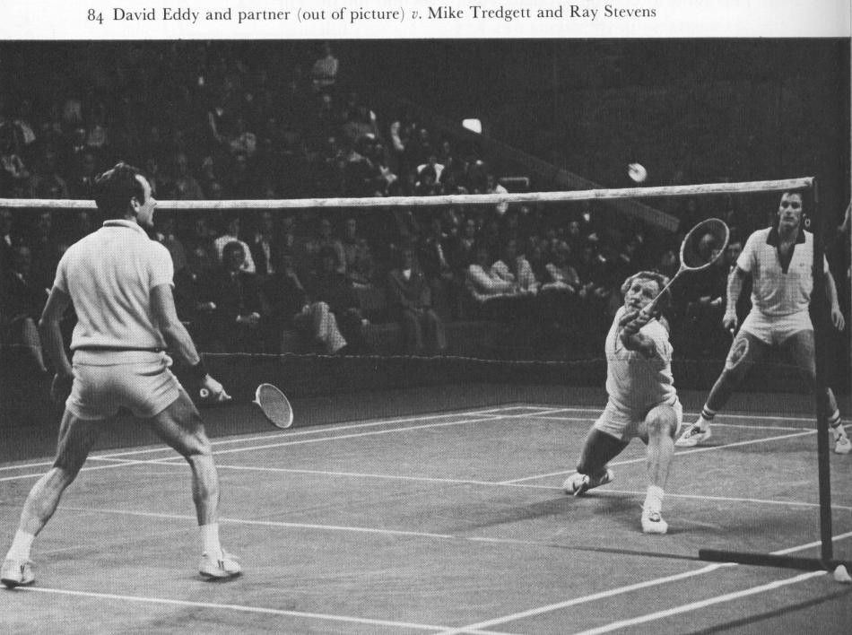 4 The Doubles Game In doubles the emphasis is on attack. It is similar to the singles game in the sense that the same situations occur in the rearcourt, midcourt and forecourt.