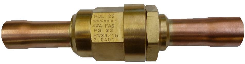 Operating Instructions in compliance with Pressure Equipment Directive 2014/68/EU FAS Brass Check Valve RDL Please read these operating instructions