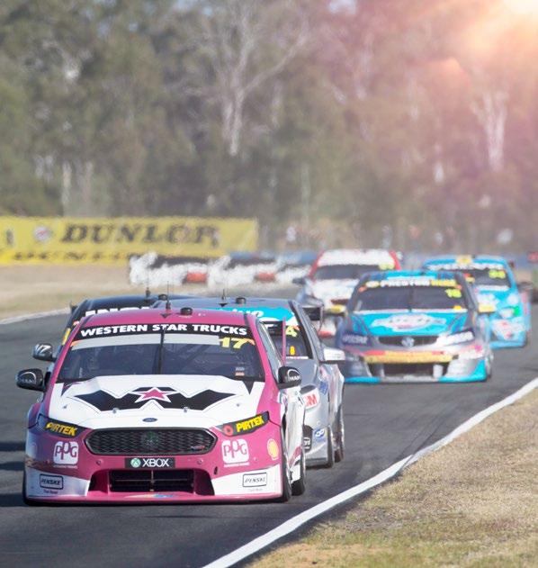 V8 SUPERCARS CORPORATE EXPERIENCES The V8 Supercars Championship is set to heat up when V8 Supercars head to Queensland Raceway to tackle the Coates Hire Ipswich SuperSprint.