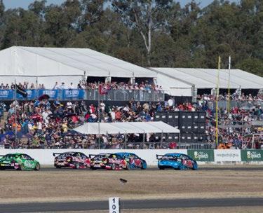 SHARED SUITES ENGINE ROOM An ideal opportunity to reward staff, entertain clients or indulge yourself with family and friends, the Engine Room is V8 Supercars entry-level hospitality offering,