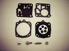 Tillotson supplies a diaphragm and gasket kit along with a full repair kit for each carburetor