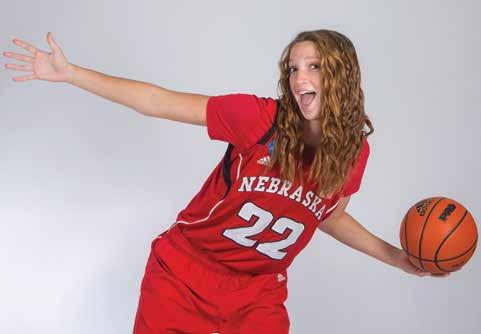 HUSKERS.COM @HUSKERSWBB #HUSKERS 71 Washington State Nov. 19. She added eight huge points on 4-of-5 shooting to help the Huskers hold off Creighton, 60-57, Dec.