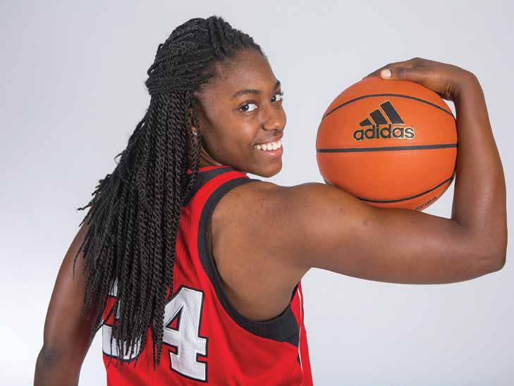 HUSKERS.COM @HUSKERSWBB #HUSKERS 75 points, four rebounds, 10 assists and seven steals in just 97 total minutes during the season. She averaged 10.3 points, 1.6 rebounds, 4.1 assists and 2.