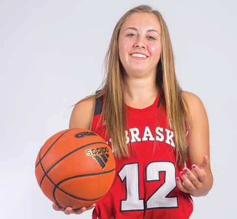 HUSKERS.COM @HUSKERSWBB #HUSKERS 79 season contests and both of NU's games in the Big Ten Tournament. She saw her most meaningful action in NU's win over Bakersfield Dec.