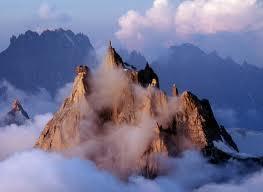 Mont Blanc, meaning "White Mountain" rises 4,810 m above sea level and is ranked 11th in the world in topographic prominence.