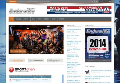 DIGITAL MEDIA Endurance Magazine has an online property that receives 60,000 page views monthly. This site includes an online version of each issue. www.endurancemag.