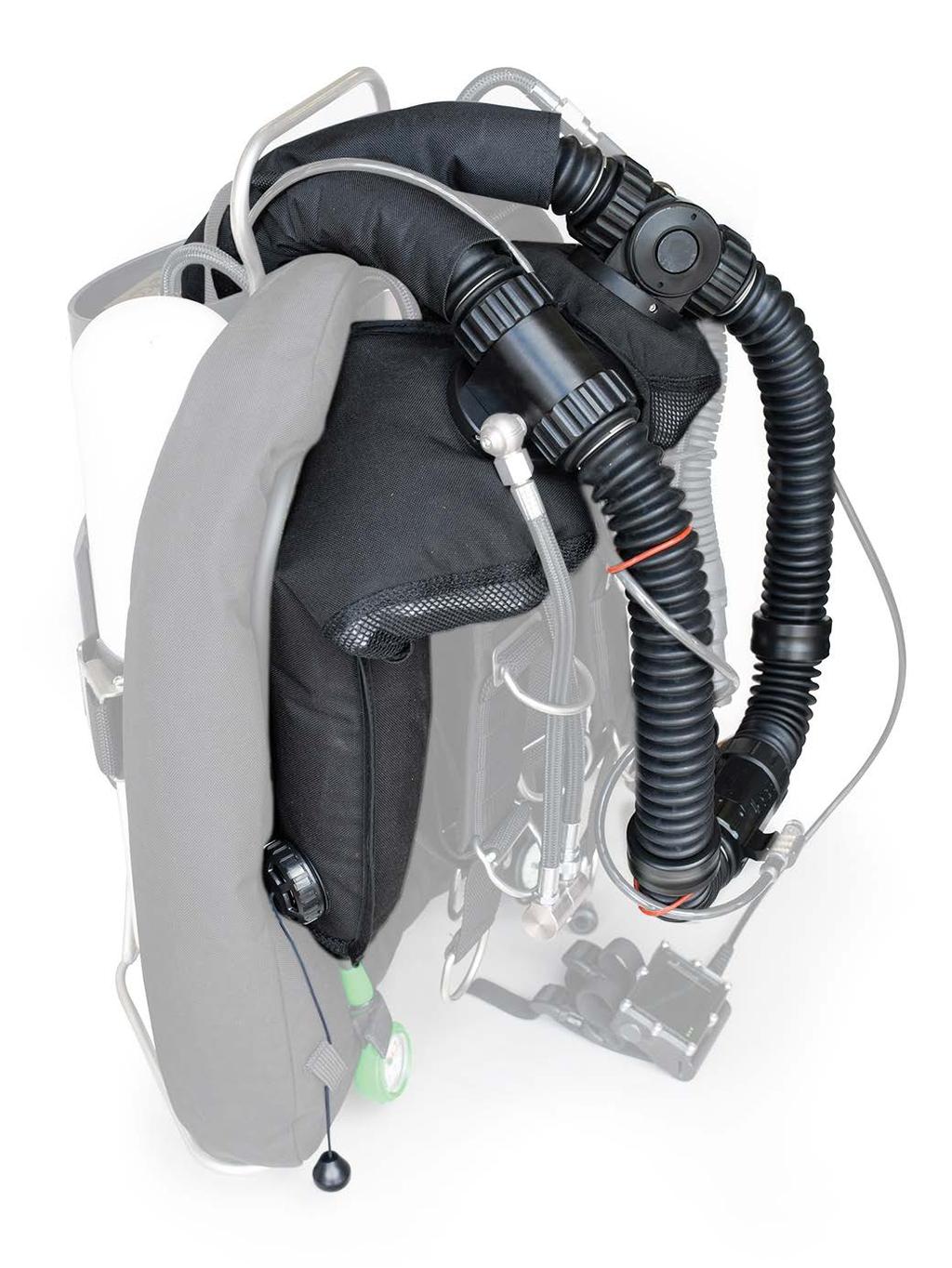 INDUSTRY LOW WORK OF BREATHING The JJ-CCR Rebreather has a industry low work of breathing.