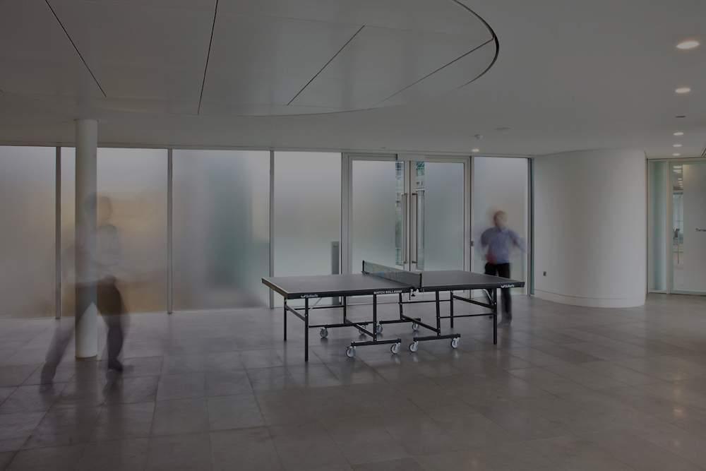 TABLE TENNIS If your office has a table tennis table, we can conduct a