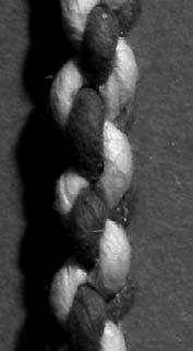 Firs, a few cords are braided ino a single rope (Fig. 3(a)).