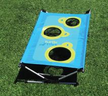 Turtle Toss It s not always easy to stand out in a crowd, but we think we ve come up with the ultimate bag toss game, a lightweight, portable set that can travel anywhere.