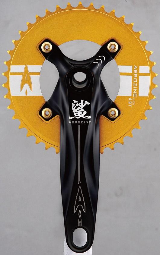 we offer a range of hard forged AL-7050 crankset to new style.