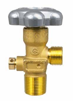 High Cylinder Valves CBA series Brass High Cylinder Valve for Industrial Gases O-Ring seal type O-Ring technology provides superior leak integrity Easy operation under high pressure 100% leak test to