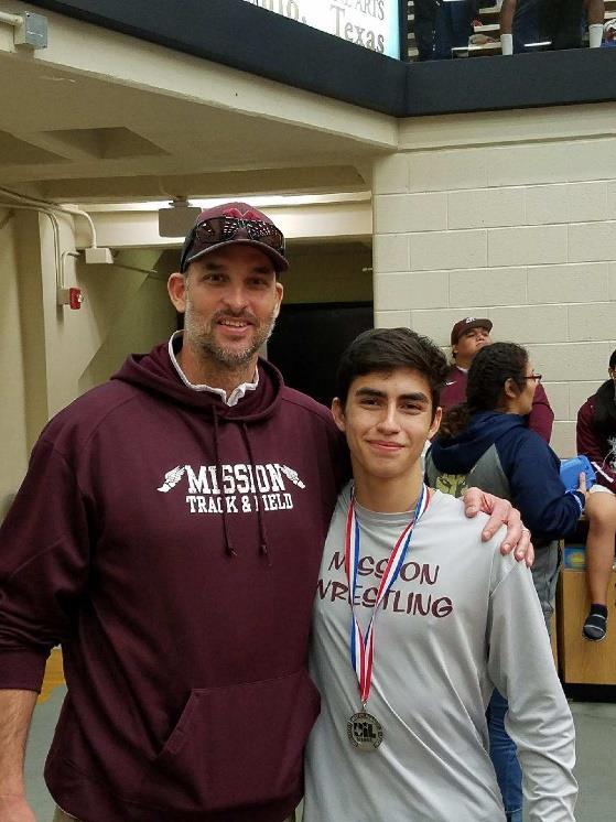 Trevino (VMHS) #25- Ethan Linares (VMHS) 2 Congratulations to our Mighty Mission Eagles Wrestling Regional Qualifiers.