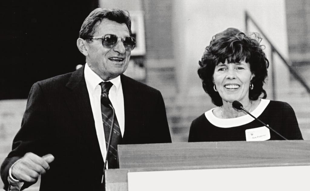 Paterno as a Philanthropist Joe and Sue contributed more than $4 million to Penn State during his career.