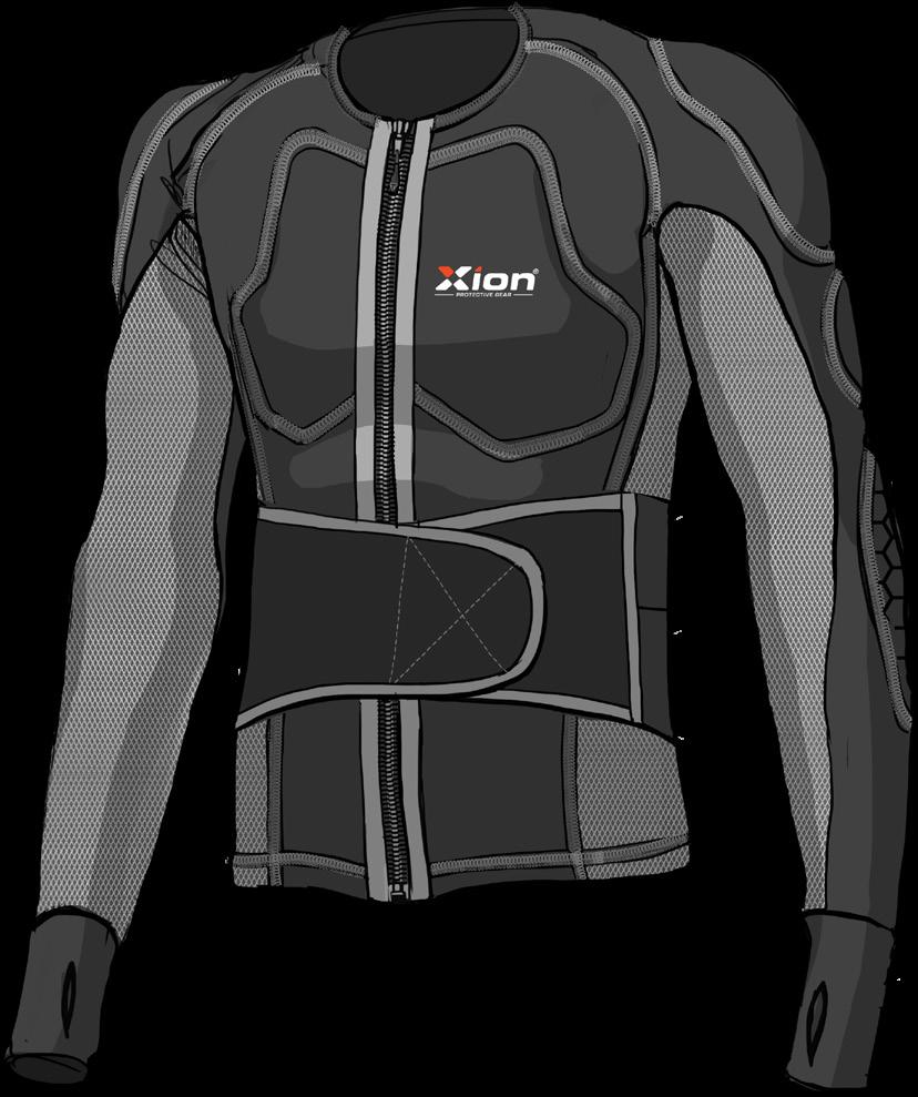 XION LONG SLEEVE JACKET - WHEELS The XION Long Sleeve Jacket Wheels is our first piece and flagship for motorcyclist.