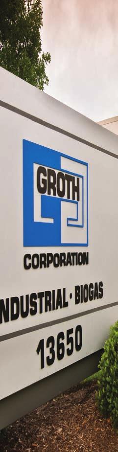 Groth Corporation COMPANY OVERVIEW GROTH CORPORATION Groth Corporation, formerly Groth Equipment Corporation, was founded by Edward Groth on August, 960 and incorporated on September
