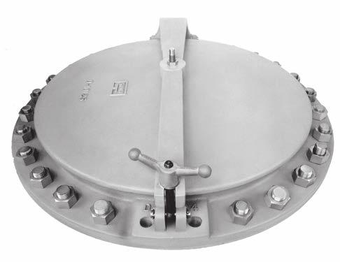 MODEL 200 Manhole or Entrance Hatch This product is used when quick and easy access is desired. It is generally placed on digester covers or roofs.