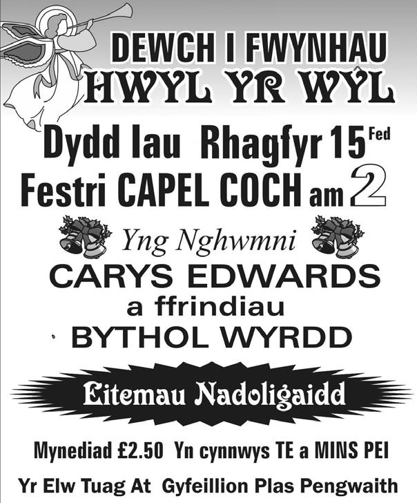 30yh, bydd safle Waunfawr hefyd yn cynnal ei Ffair Nadolig poblogaidd, Miri Siôn Corn.