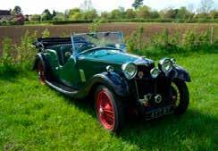 Riley Nine Lynx. 1934 4-door model. Restored in 2000 by former owner and remains in good solid condition. Manual gearbox, single SU carb. Full weather equipment including tonneau and new sidescreens.