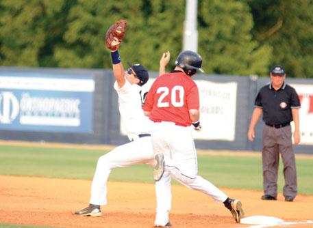 That is Paducah Post 31 s status in the American Legion baseball state tournament after a second consecutive late-inning rally produced Thursday night s comefrom-behind 7-4 victory over Ashland at