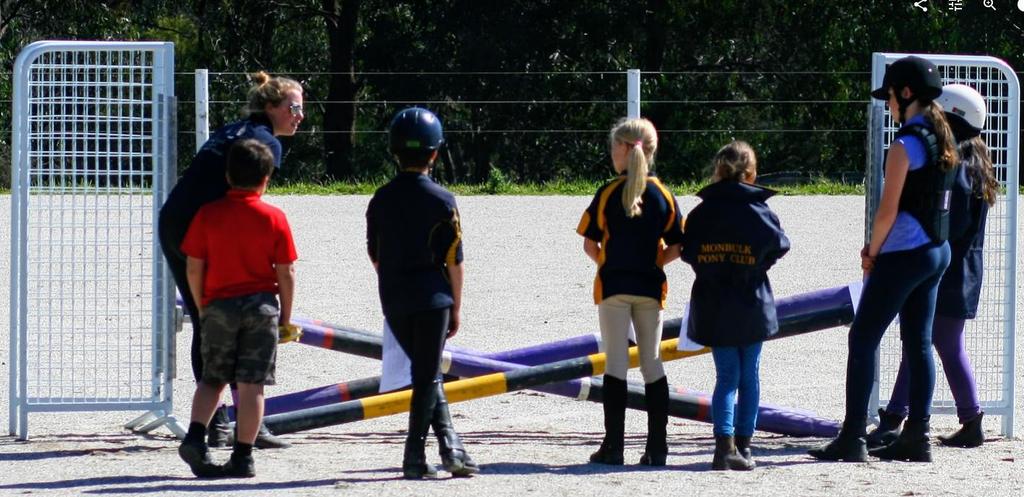 Monbulk Pony Club Jump Clinic With Charlie Sweeney On the 14 th October Charlie Sweeney ran our jump clinic, every