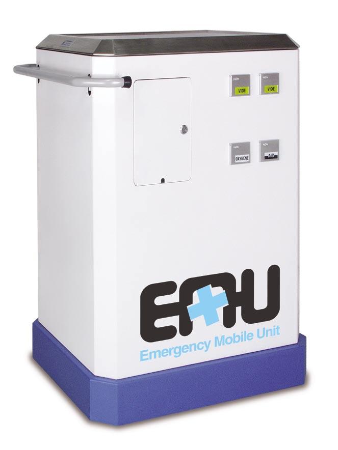 EMU Emergency Mobile Unit SOL Group, leader in innovation and new technologies for hospital applications, give birth to a new service (EMU) to ensure the best safetyness in the