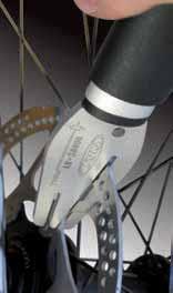 mountain bike disc brake rotors - 2 slots depths: one long for bent brake rotors at
