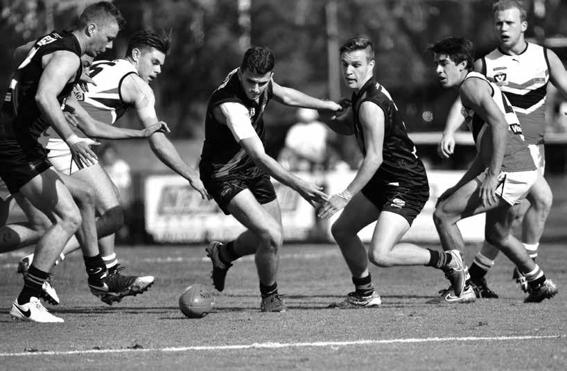 EFL Deserving Winners Over EDFL In U19 Curtain-Raiser By JAMES BAILEY THE Eastern Football League U19 team s elite kicking and contested work was on display in the curtain-raiser to the senior