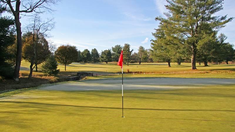 When large trees shade primary playing surfaces, especially on early holes, the course must remain closed even if the frost has melted elsewhere. 4. A little frost can cause big delays.