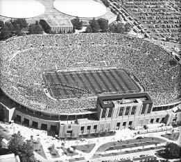 The first game in newly renovated Notre Dame Stadium saw the Irish defeat Georgia Tech 17-13. Over 80,000 people were in attendance on Sept. 6, 1997.