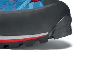 Asolo/Vibram Ascent + dual-density microporous + Dual Integrated System for