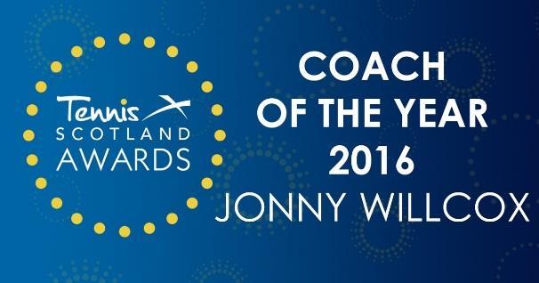 Tennis - Club Coach Of The Year Jonny Willcox West