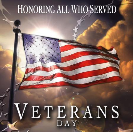 UPCOMING EVENTS Veterans Day Ceremony Wednesday, November 11 th, 2 pm Be a part of this very special day. A ceremony will be held in the gym for students, staff, parents and invited guests.