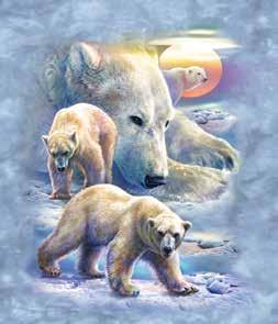 #97-5917, Baby #89-5917 Sunrise Polar Bear