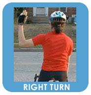 Always stop and check for traffic in both directions when leaving your driveway, an alley, or a curb. Some people in cars just don't see cyclists. 4.