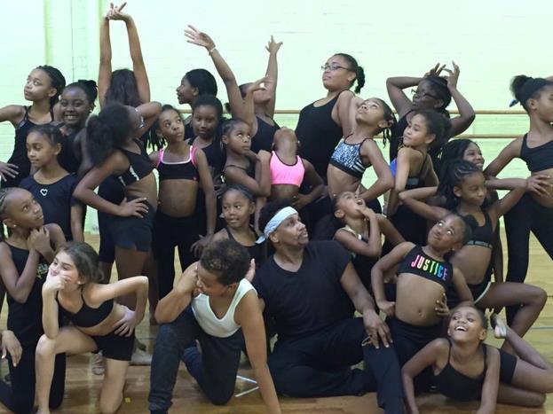 Star Makers Dancers serving up the FIERCE with the legendary Christopher Huggins after his