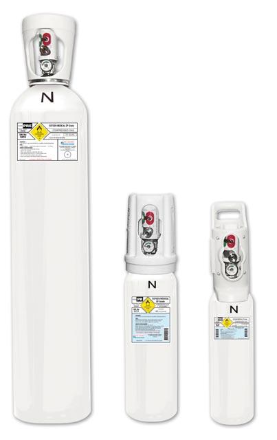 Presence PR, PRC and PRE are ready to use medical oxygen cylinders complete with an integrated regulator-valve and flow meter which are intended to supply regulated medical oxygen to a patient or