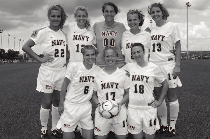2008 SEASON IN REVIEW Season Highlights A remarkably well-balanced offense, featuring five double-figure point-scorers and 13 different goal scorers, and a smothering defense propelled Navy to its