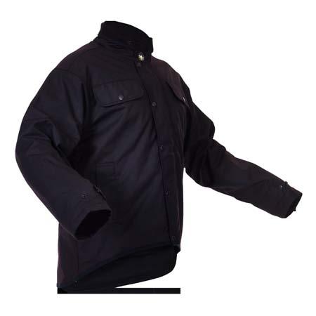 Oilskin Long Sleeve Jacket YKK zipper with domed