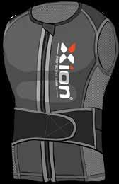 VES-30110-J JS - JM 2 nd skin design Adjustable waist belt for tight fit Removable D3O back protector D3O