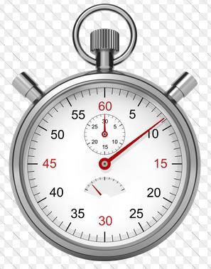 Timing is critical 5-15 minutes duration and it s usually all over You need to be moving in 5 seconds Secured in