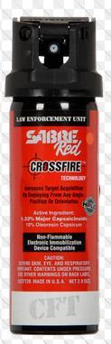 Sabre Red Pepper Spray Used by Law