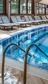 Facilities Restaurant Traditional Mehana restaurant Bar Indoor swimming pool Spa centre Fitness Sauna Steam bath Massage Safety