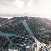 2km Cross-country 25km Snowboard Parks 1 Altitude of highest ski run 1,937m Top of highest lift 1,926m Total no of slopes 17 Direction of slopes N, N/W DEPARTING DECEMBER 2018 - MARCH 2019 FROM 749